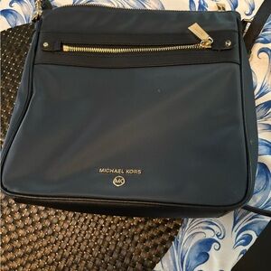 Michael Kors Dark Blue Messenger Bag